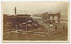 Storm damage to Jetty [CDV Byrne]